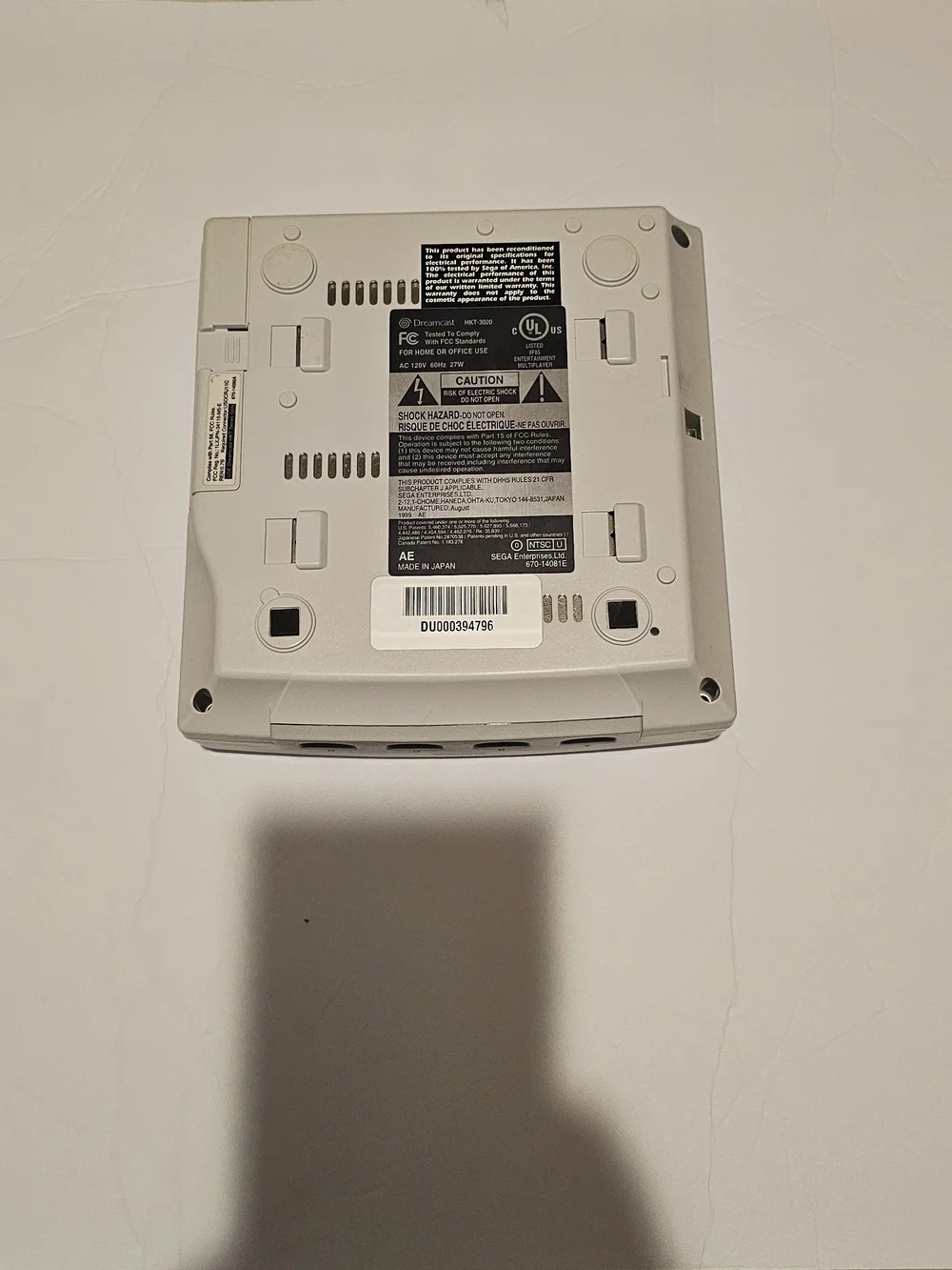 Sega Dreamcast GDEMU Bundle - Working Yamaha GD-ROM Drive - 180 Games - 128GB+